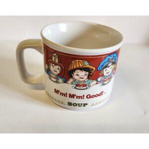 Vintage 1993 Campbell's Soup Mm Mm Good Soup 14oz Cup Bowl Coffee Mug